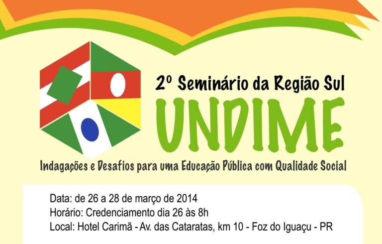2º Seminário da Região Sul – Undime