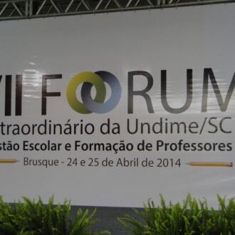 Fotos – VII Fórum Extraordinário da Undime/SC