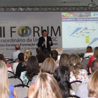 Fotos – VII Fórum Extraordinário da Undime/SC