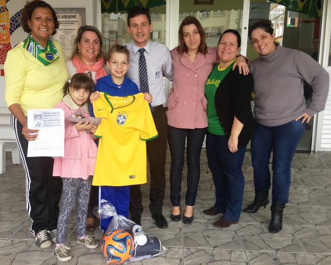 Ganhador do concurso cultural “Ganhe Nota 10 da Torcida” é do colégio Melão de São José