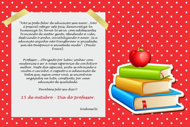 Querido professor…