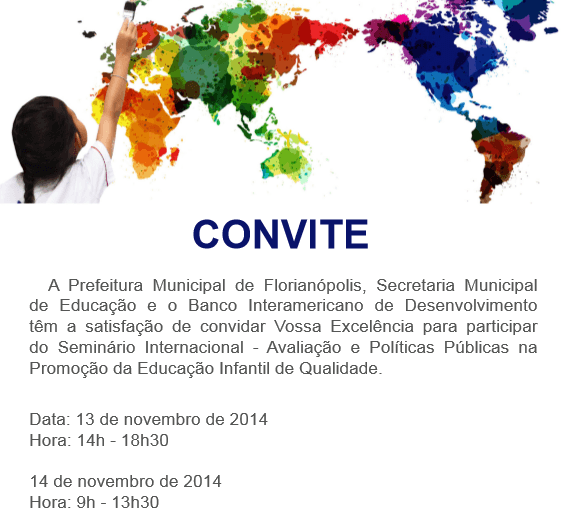 Seminário Internacional de Educação Infantil