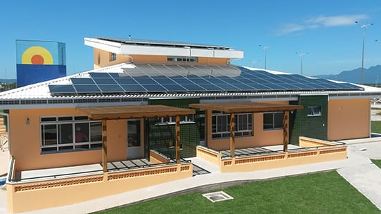 Creche de Santa Catarina é modelo de edifício sustentável