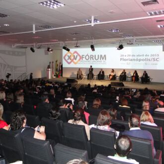 Fotos XV Fórum Ordinário da Undime/SC