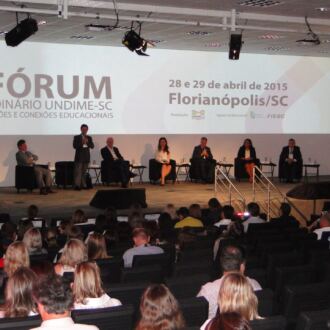 Fotos XV Fórum Ordinário da Undime/SC