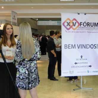 Fotos XV Fórum Ordinário da Undime/SC