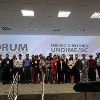 Fotos XV Fórum Ordinário da Undime/SC