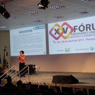 Fotos XV Fórum Ordinário da Undime/SC