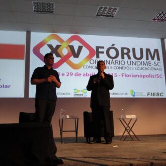 Fotos XV Fórum Ordinário da Undime/SC