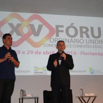 Fotos XV Fórum Ordinário da Undime/SC