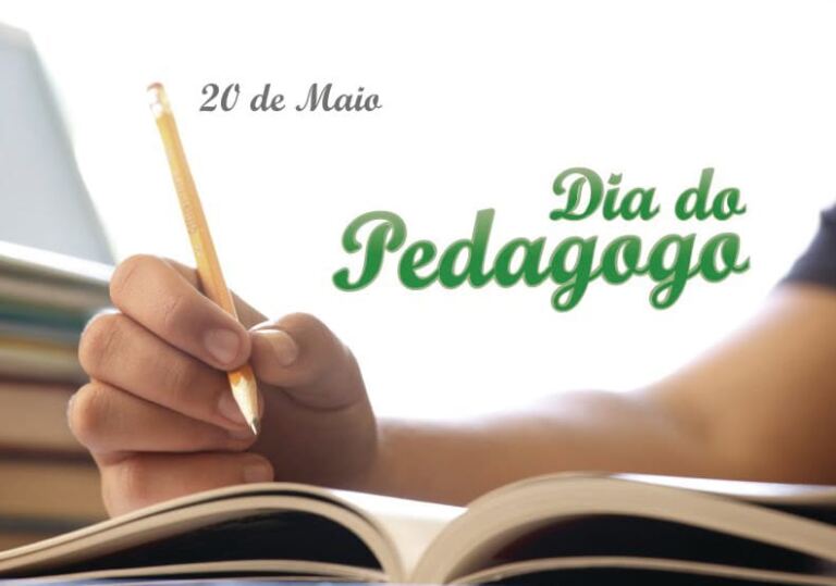 [20 de maio] Dia Nacional do Pedagogo