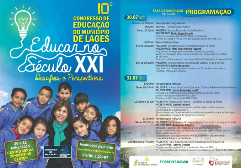 X Congresso da Educação do Município de Lages/SC