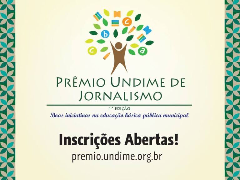 Prêmio Undime de Jornalismo vai valorizar as boas iniciativas na educação básica