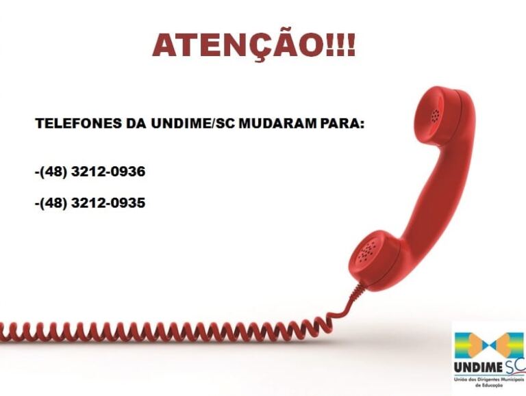Mudança de telefone