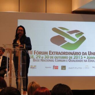 Momentos do VIII Fórum Extraordinário da Undime/SC