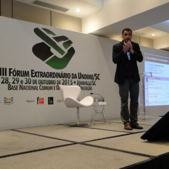 Momentos do VIII Fórum Extraordinário da Undime/SC