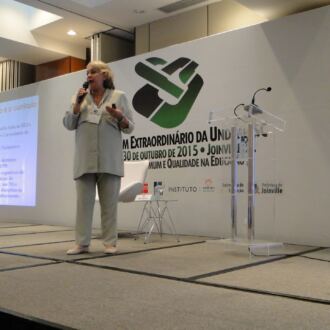 Momentos do VIII Fórum Extraordinário da Undime/SC