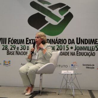 Momentos do VIII Fórum Extraordinário da Undime/SC