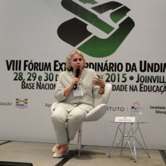 Momentos do VIII Fórum Extraordinário da Undime/SC