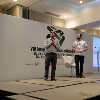 Momentos do VIII Fórum Extraordinário da Undime/SC