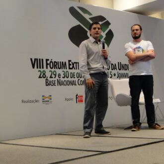 Momentos do VIII Fórum Extraordinário da Undime/SC