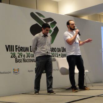 Momentos do VIII Fórum Extraordinário da Undime/SC