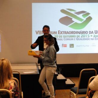 Momentos do VIII Fórum Extraordinário da Undime/SC