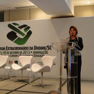Momentos do VIII Fórum Extraordinário da Undime/SC