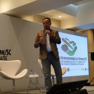 Momentos do VIII Fórum Extraordinário da Undime/SC