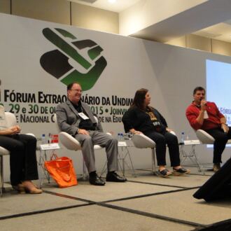 Momentos do VIII Fórum Extraordinário da Undime/SC