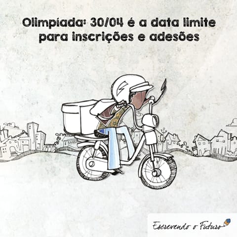 Olimpíada de Língua Portguesa – Inscrições até 30/04