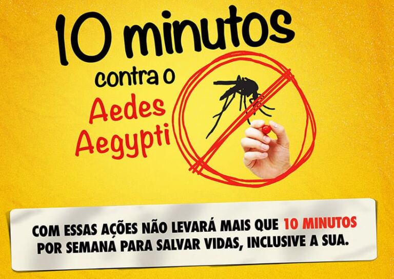 Undime/SC promove campanha 10 Minutos contra o Aedes aegypti