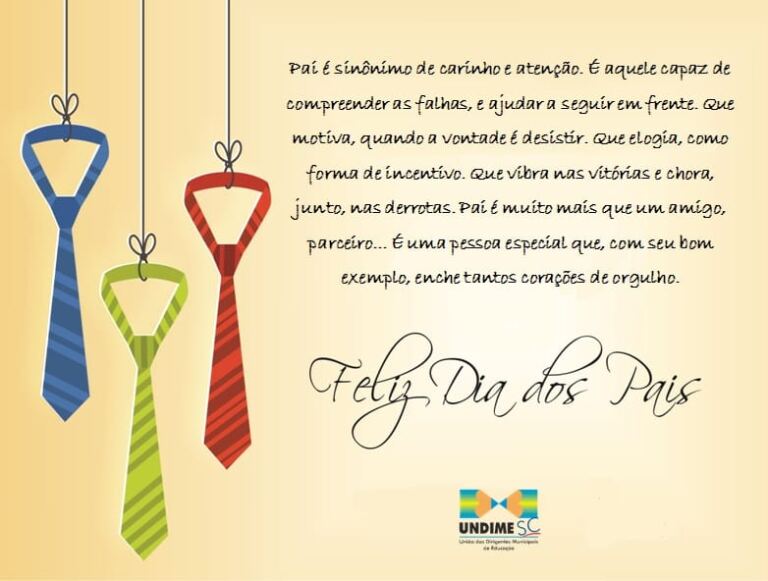 Feliz Dia dos Pais!