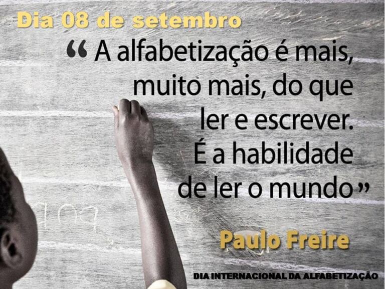 Dia Internacional da Alfabetização é comemorado no mundo todo