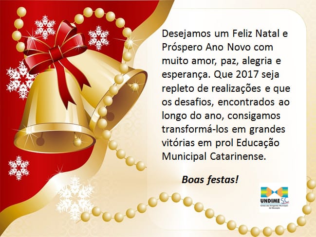 Boas Festas!