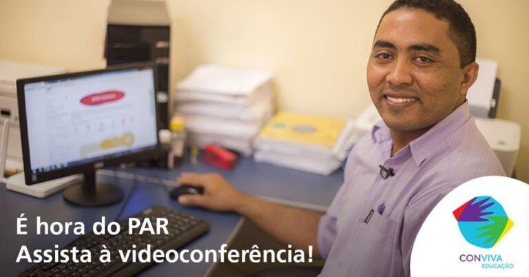 Conviva Educação promoverá videoconferência sobre o PAR no próximo dia 16 de março