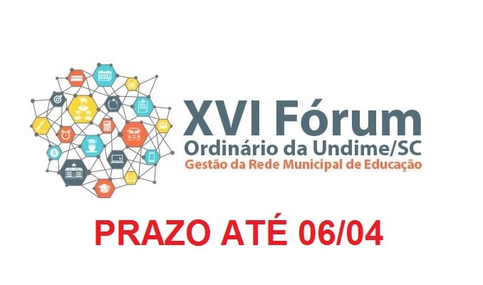Inscrições para o Fórum da Undime-SC encerram nesta quinta-feira (6)
