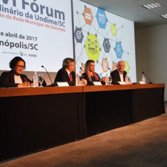 Fotos do XVI Fórum Ordinário da Undime/SC – Com eleição da Diretoria Executiva 2017/2019