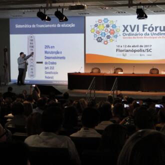 Fotos do XVI Fórum Ordinário da Undime/SC – Com eleição da Diretoria Executiva 2017/2019