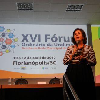 Fotos do XVI Fórum Ordinário da Undime/SC – Com eleição da Diretoria Executiva 2017/2019