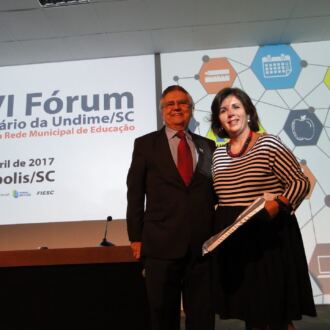 Fotos do XVI Fórum Ordinário da Undime/SC – Com eleição da Diretoria Executiva 2017/2019