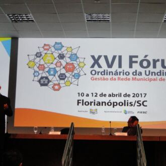 Fotos do XVI Fórum Ordinário da Undime/SC – Com eleição da Diretoria Executiva 2017/2019