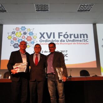 Fotos do XVI Fórum Ordinário da Undime/SC – Com eleição da Diretoria Executiva 2017/2019