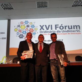Fotos do XVI Fórum Ordinário da Undime/SC – Com eleição da Diretoria Executiva 2017/2019