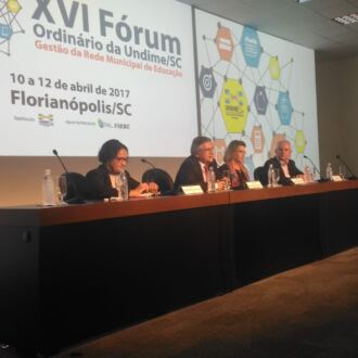 Fotos do XVI Fórum Ordinário da Undime/SC – Com eleição da Diretoria Executiva 2017/2019