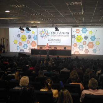 Fotos do XVI Fórum Ordinário da Undime/SC – Com eleição da Diretoria Executiva 2017/2019