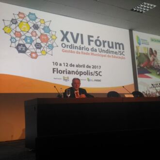 Fotos do XVI Fórum Ordinário da Undime/SC – Com eleição da Diretoria Executiva 2017/2019