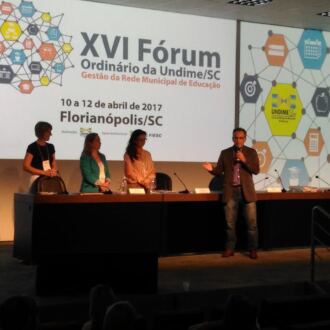 Fotos do XVI Fórum Ordinário da Undime/SC – Com eleição da Diretoria Executiva 2017/2019