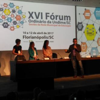 Fotos do XVI Fórum Ordinário da Undime/SC – Com eleição da Diretoria Executiva 2017/2019