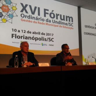 Fotos do XVI Fórum Ordinário da Undime/SC – Com eleição da Diretoria Executiva 2017/2019